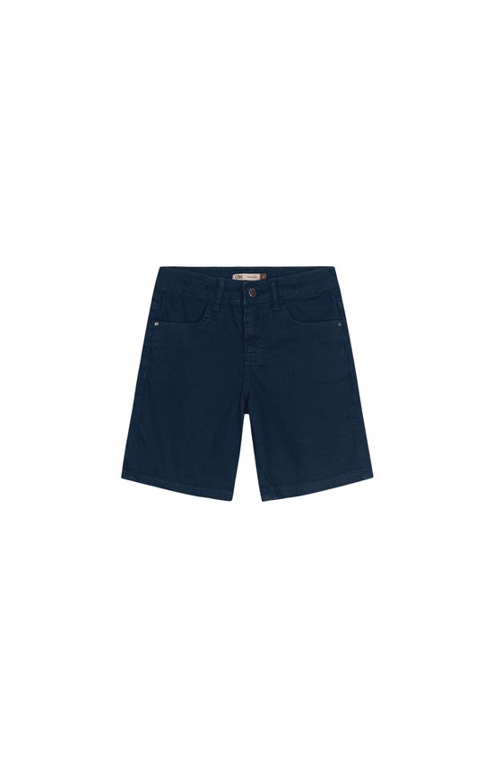 Bermuda Menino Comfort Em Sarja Com Elastano Carinhoso
