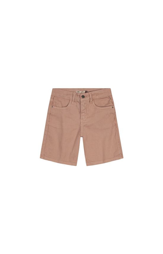 Bermuda Menino Comfort Em Sarja Com Elastano Carinhoso