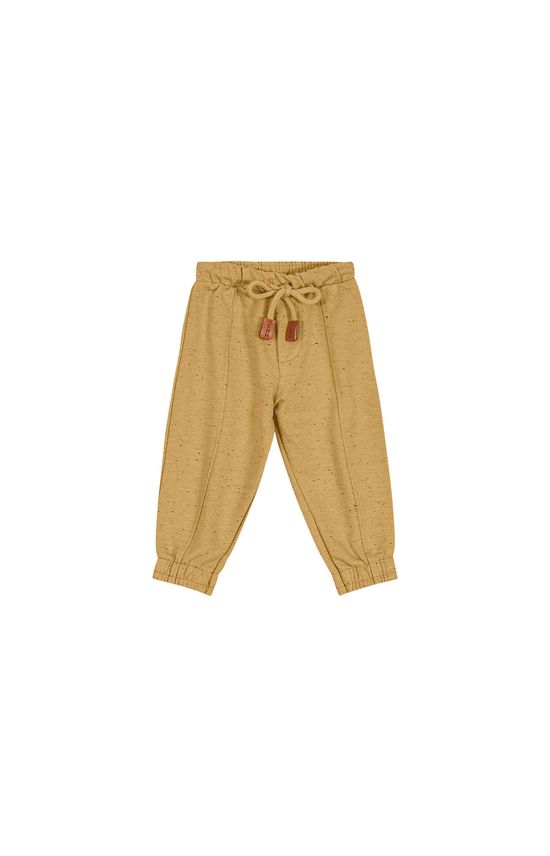 Calça Menino Cadarço Com Ponteira Moletom Rajado Botonê Carinhoso