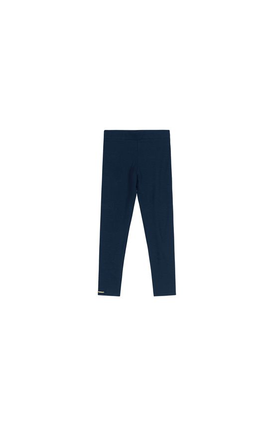 Calça Legging Menina Em Algodão Carinhoso