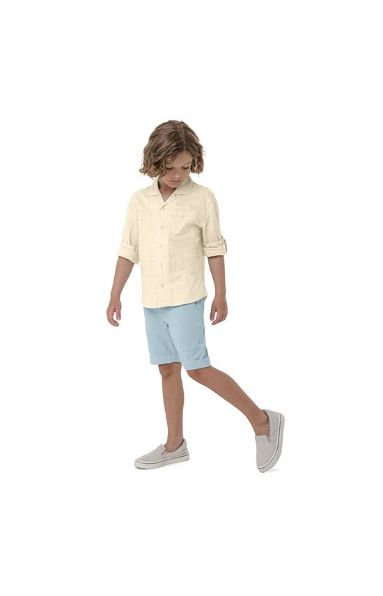 Camisa Infantil Unissex Manga Longa Em Algodão Carinhoso