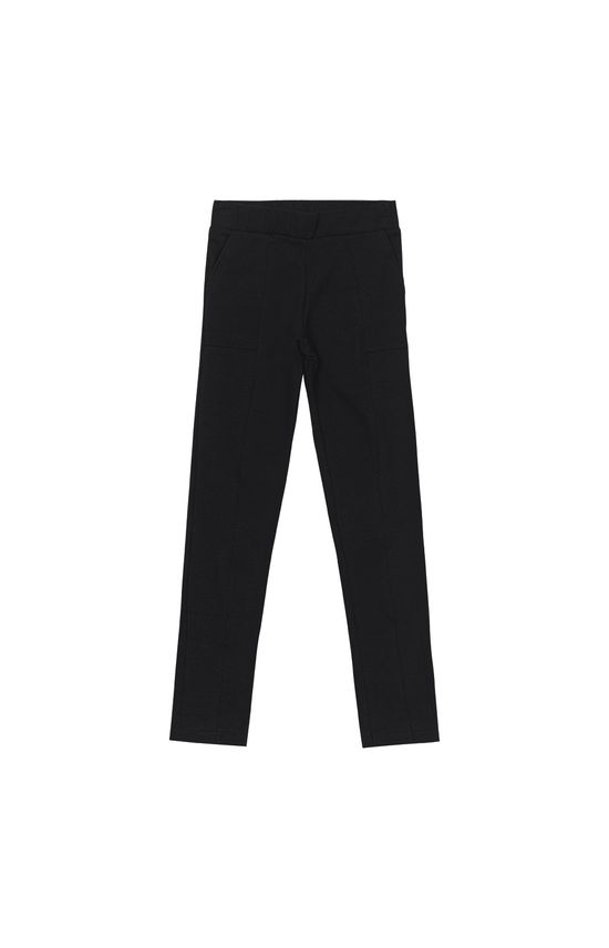 Calça Legging Menina Em Moletom Flanelado Carinhoso