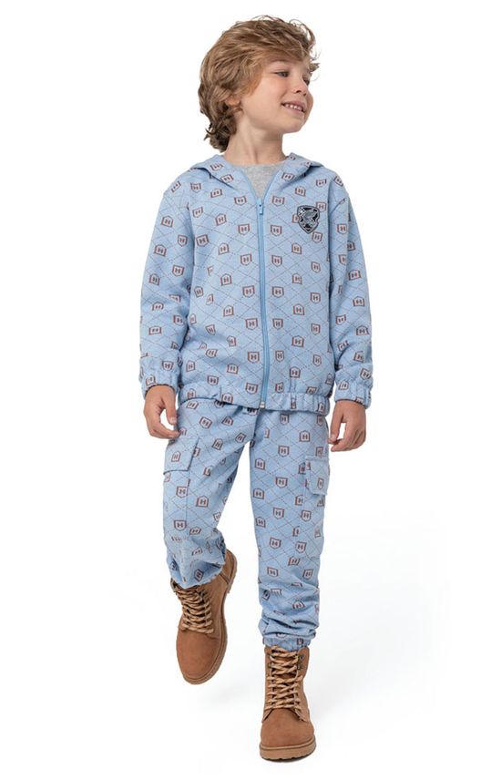 Conjunto Unissex Bolso Perna Harry Potter® Em Jacquard Carinhoso