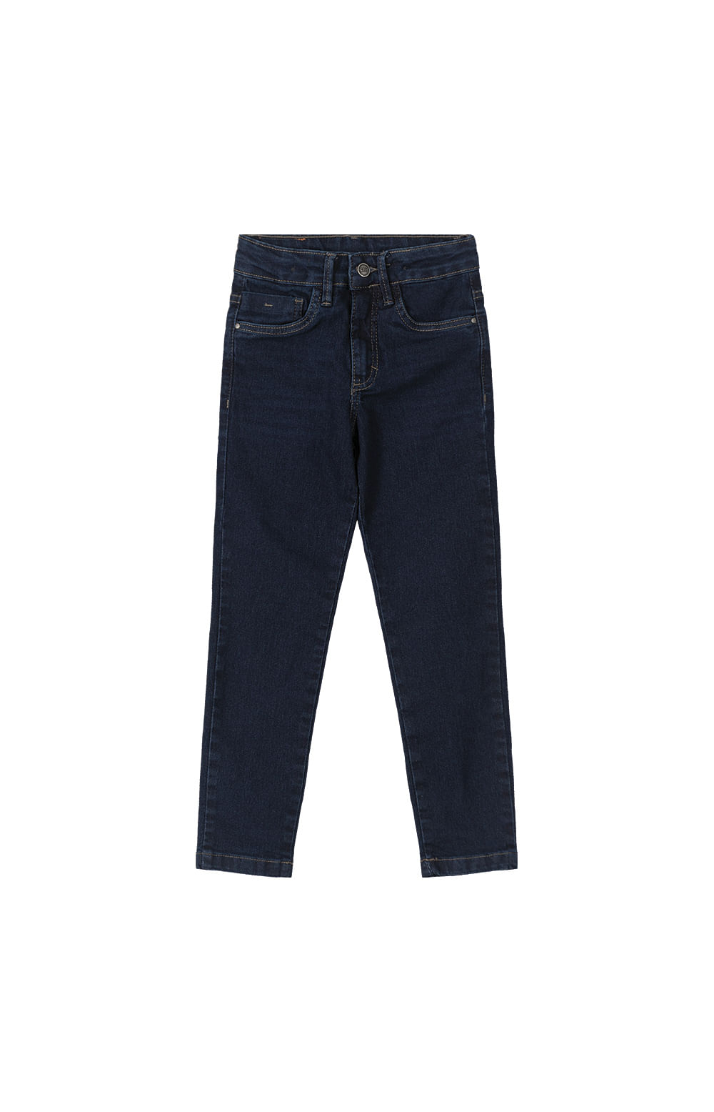 Calça Menino Skinny Em Jeans Elastano Carinhoso