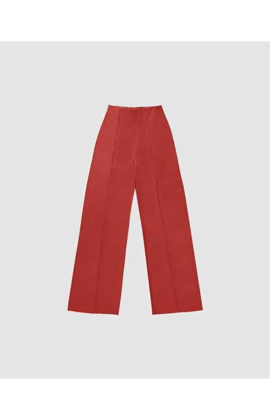 Calça Wide Leg Feminina Em Moletinho De Viscose - ENFIM