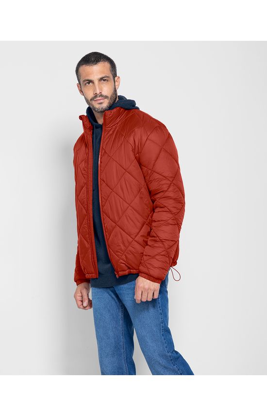 Jaqueta Puffer Masculina Barra Regulagem Em Tafetá - ENFIM