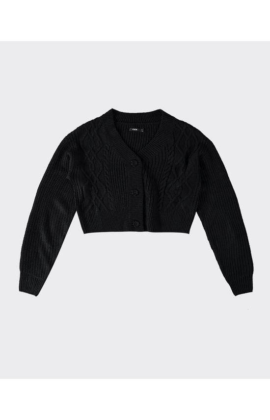 Cardigan Básico Feminino Em Tricô - ENFIM