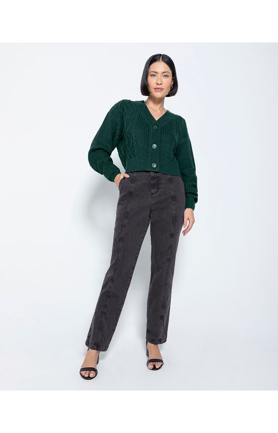 Cardigan Básico Feminino Em Tricô - ENFIM