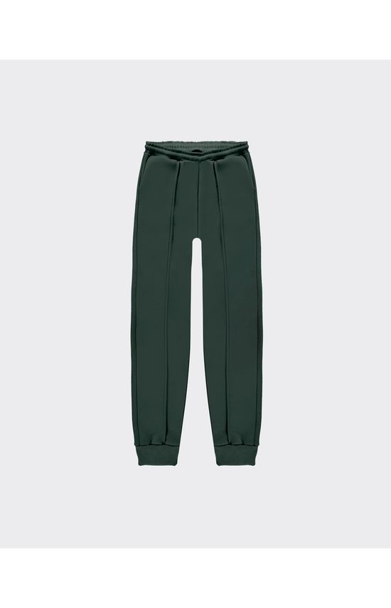 Calça Jogger Feminina Recorte Frontal Em Moletom Premium - ENFIM