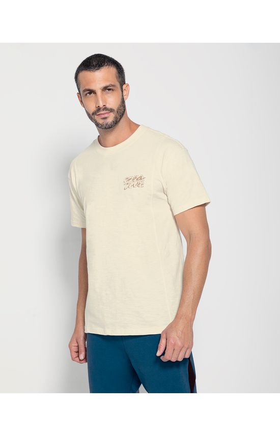 Camiseta Masculina Criative Em Malha Flamê - ENFIM