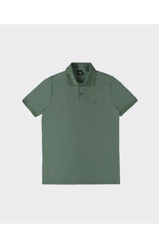 Camisa Polo Masculina Slim Em Piquet Premium - ENFIM
