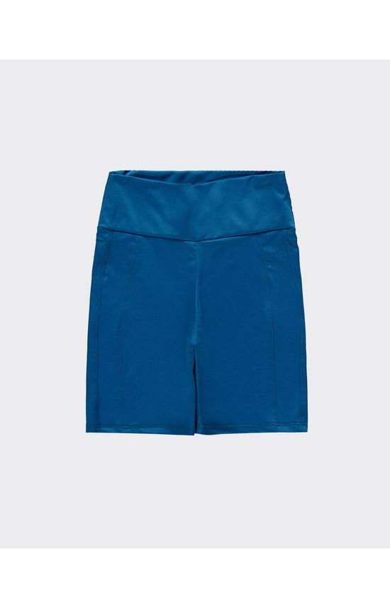 Shorts Justo Feminino Com Recortes Em Malha Dry - ENFIM