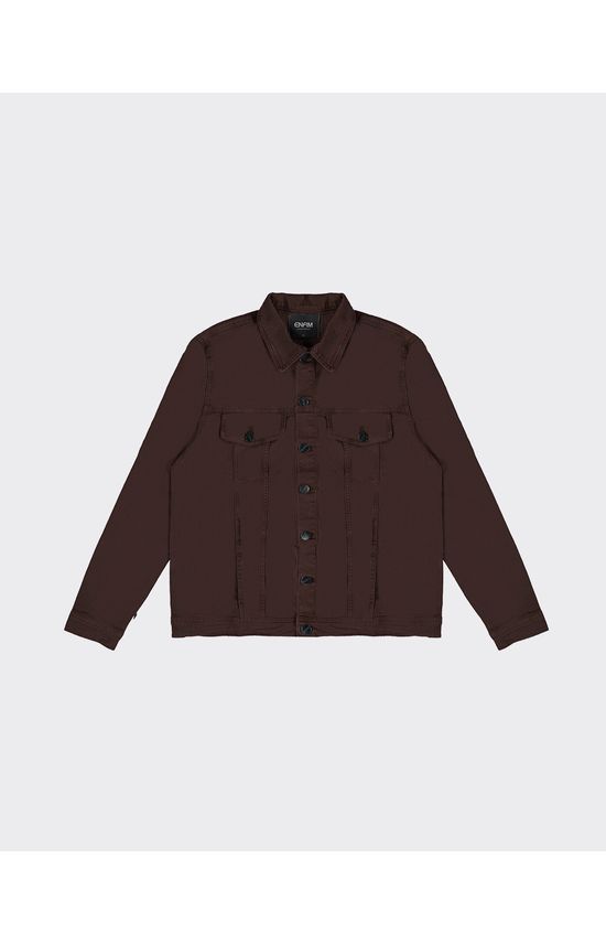 Jaqueta Masculina Regular Em Sarja Com Elastano - ENFIM