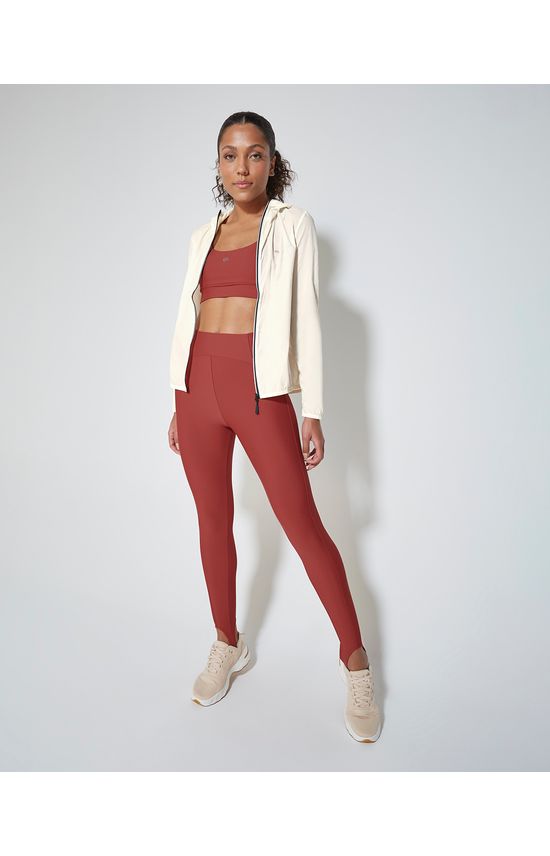Calça Legging Feminina Com Pezinho Em Malha Proteção UV50+ - ENFIM