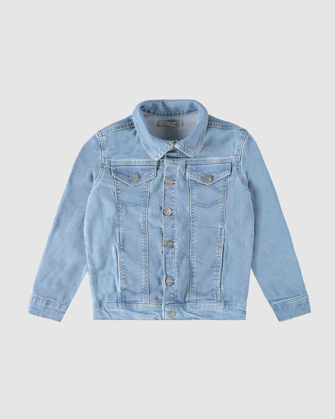 Jaqueta Infantil Unissex Oversized Em Jeans Moletom Malwee Kids - Imagem 13