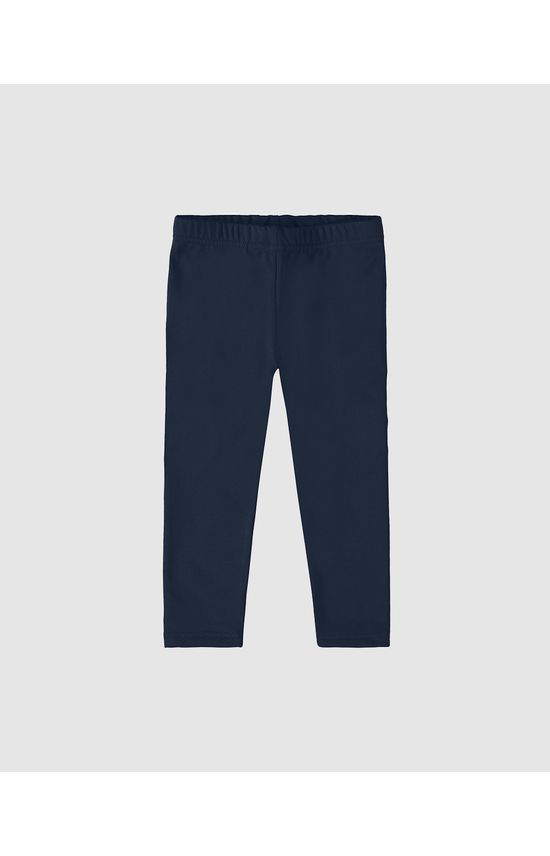 Calça Legging Infantil Em Moletom Flanelado Malwee Kids