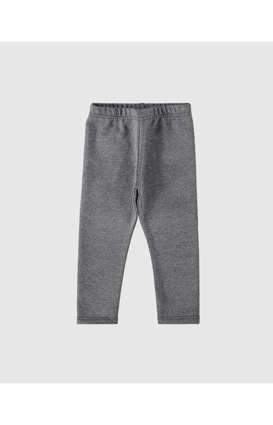 Calça Legging Bebê Em Moletom Stretch Flanelado Malwee Kids