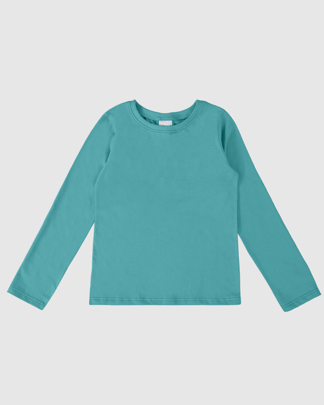 Blusa Infantil Menina Decote Redondo Manga Longa Em Algodão Malwee Kids