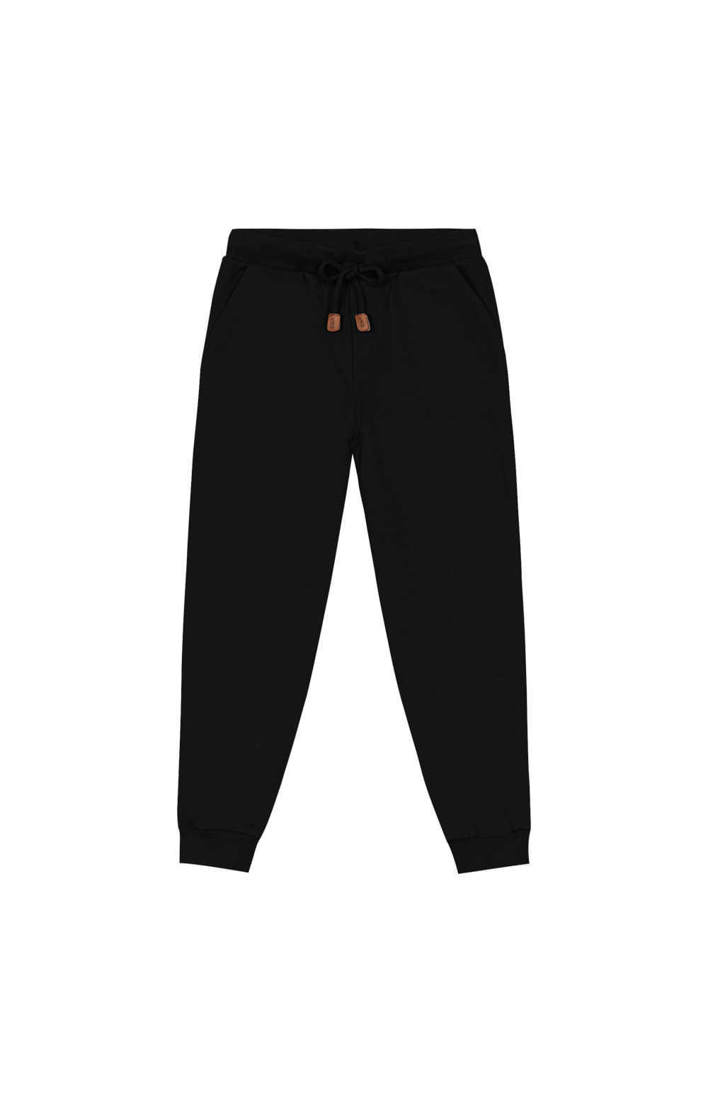 Calça Menino Jogger Bolso Faca Em Moletom Flanelado - Carinhoso