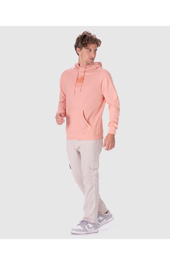 Blusão Masculino Com Capuz Wanderlust Em Moletom Flanelado