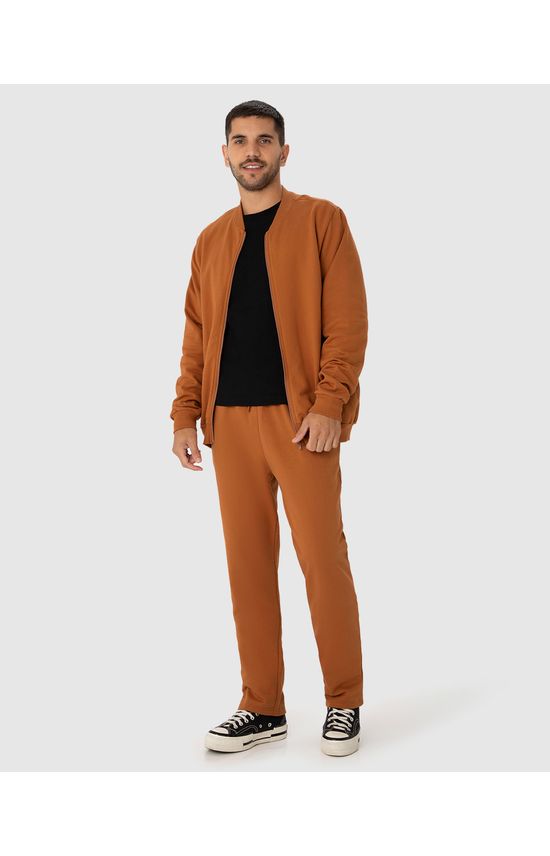 Calça Básica Masculina Bolso Faca Em Moletom Flanelado