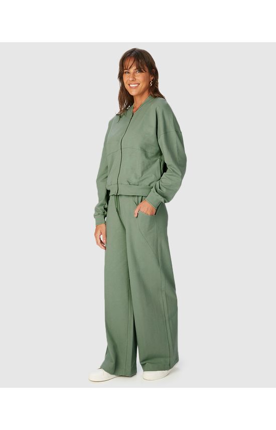Jaqueta Bomber Feminina Recorte Frontal Em Moletom