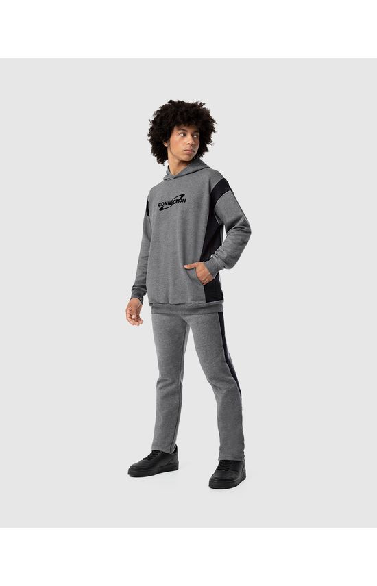 Blusão Menino Connection Em Moletom Flanelado Malwee Kids