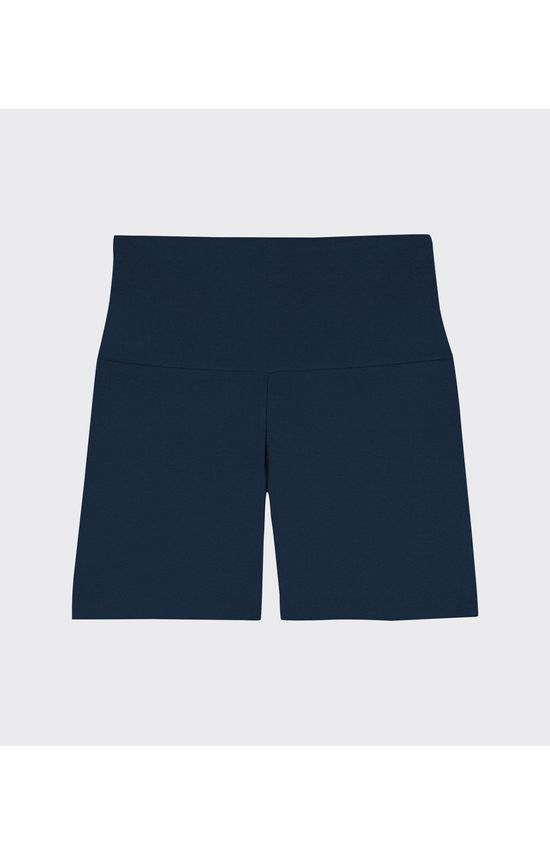 Shorts Biker Feminino Cintura Alta Malha Com Proteção UV50+ - ENFIM