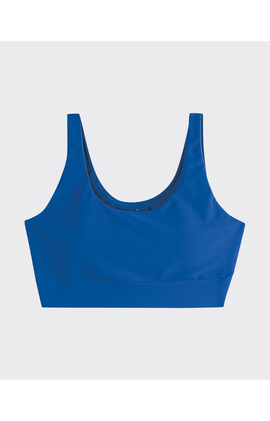 Top Esportivo Plus Size Bojo Removível Em Malha Proteção UV50+ - ENFIM