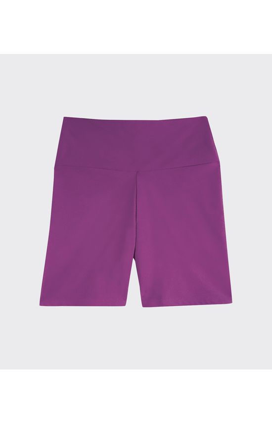 Shorts Feminino Plus Size Bolso Costas Malha Proteção UV50+ - ENFIM