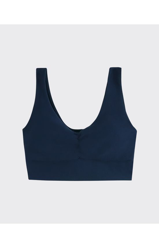 Top Esportivo Franzido Frontal Em Malha Proteção UV50+ - ENFIM