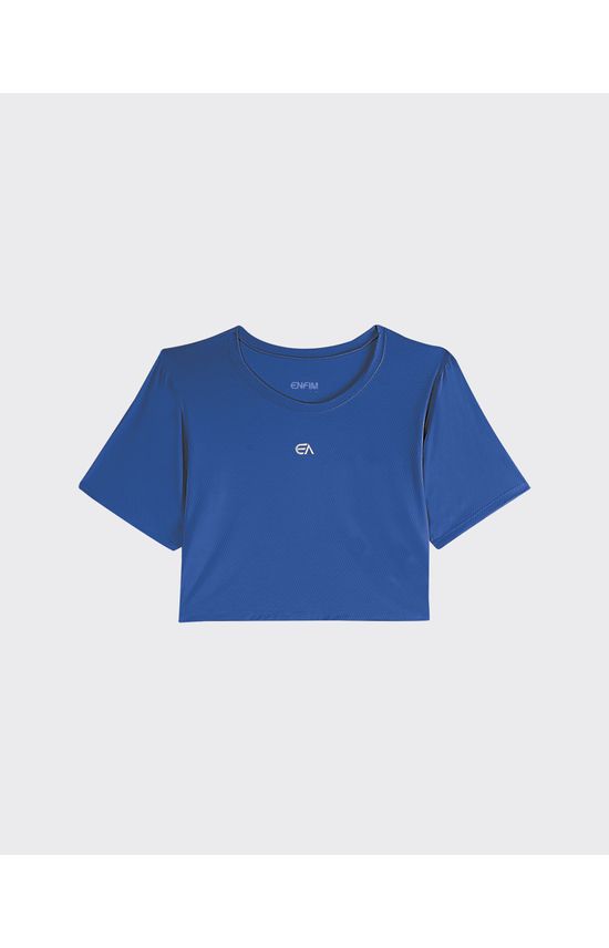 Blusa Cropped Feminina Em Malha Dry - ENFIM