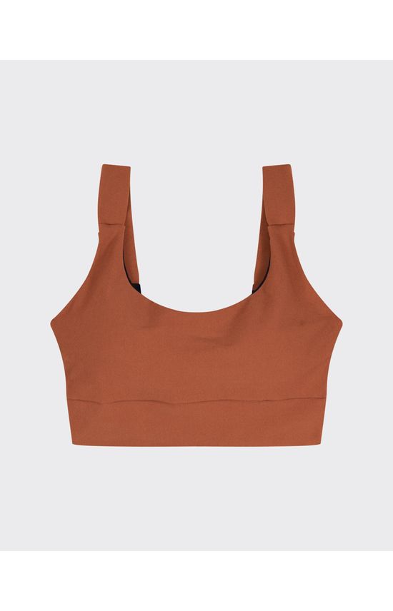 Top Esportivo Decote U Em Malha Proteção UV50+ - ENFIM