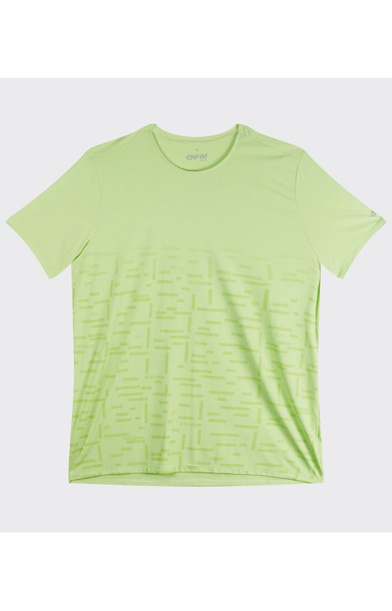 Camiseta Masculina Estampada Em Malha Com Proteção U50+ - ENFIM