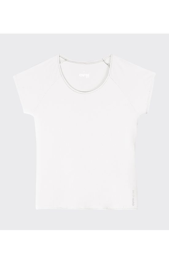 Blusa Baby Look Feminina Em Malha Dry - ENFIM