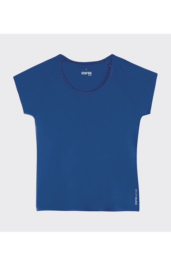 Blusa Baby Look Feminina Em Malha Dry - ENFIM