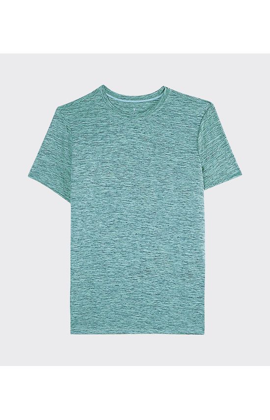T-shirt Masculina Slim Com Passante Para Fone De Ouvido Poliamida - ENFIM