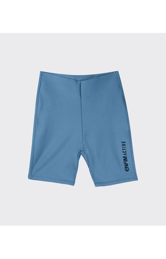 Shorts Feminino Ajustado em Malha Poliéster - ENFIM