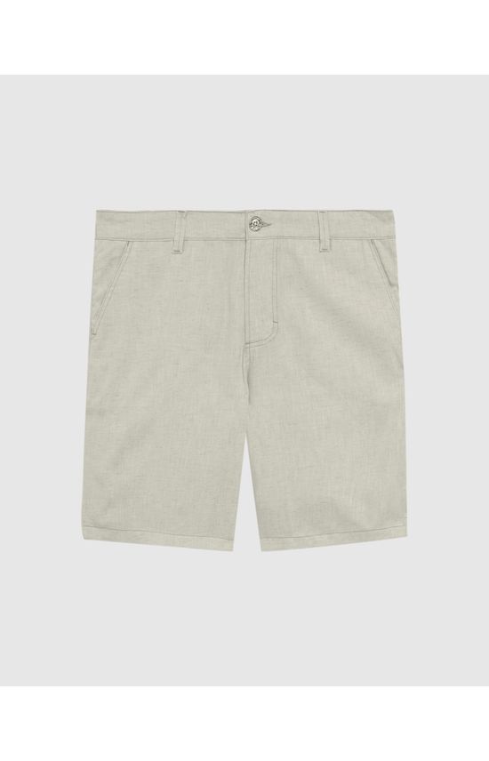 Bermuda Chino Masculina Em Sarja Soft