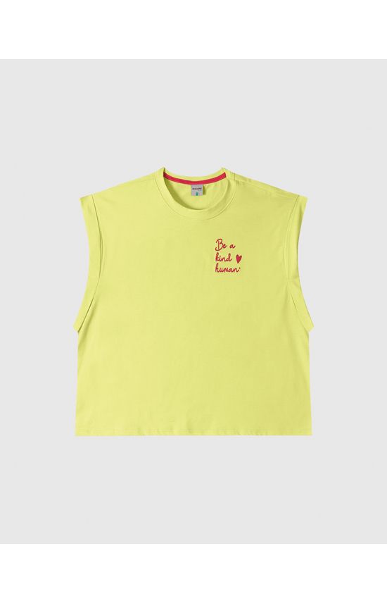 Camiseta Feminina Plus Size Muscle Tee Be A Kind Human Em Meia Malha