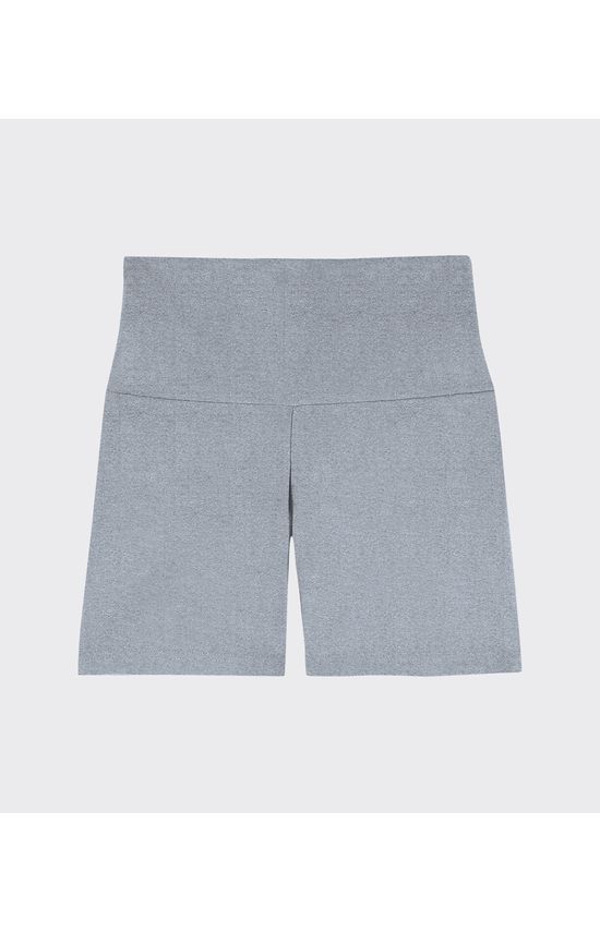 Shorts Biker Feminino Cintura Alta Malha Com Proteção UV50+ - ENFIM