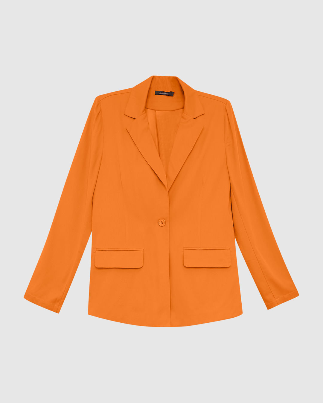 Blazer Feminino com Lapela em Viscose Sarjada