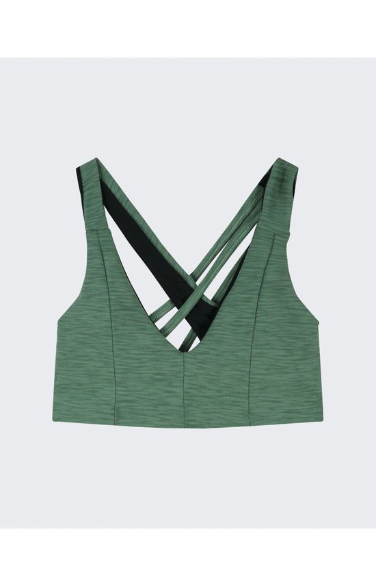 Top Strappy Esportivo Em Malha Com Proteção UV50+ - ENFIM
