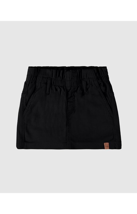 Shorts Saia Infantil Menina Em Sarja Stretch Malwee Kids