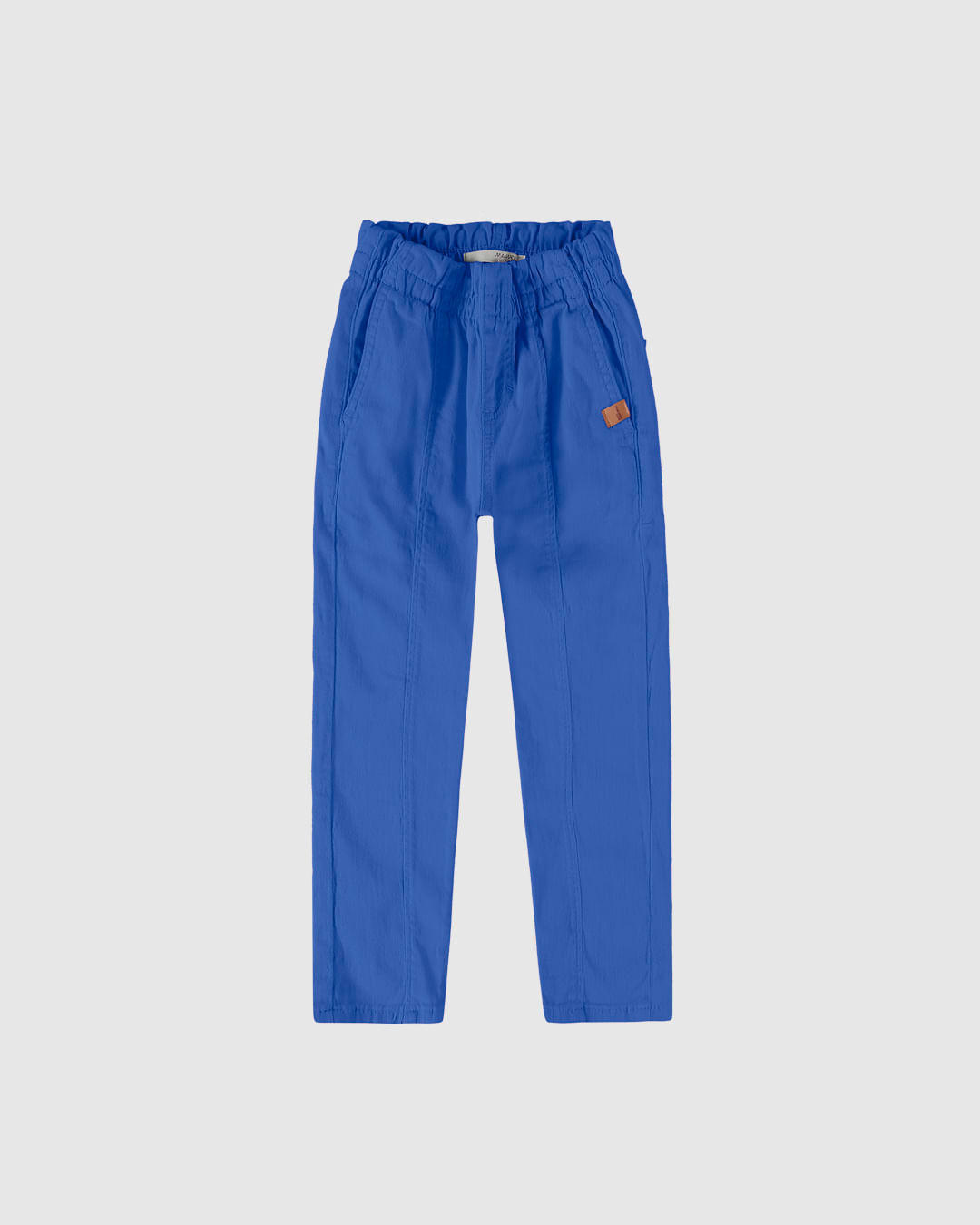 Calça Infantil Menina Slouchy Cintura Média Em Sarja Malwee Kids - Imagem 7