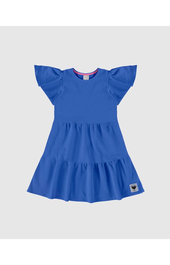 Vestido Infantil Marias Manga Godê Malwee Kids