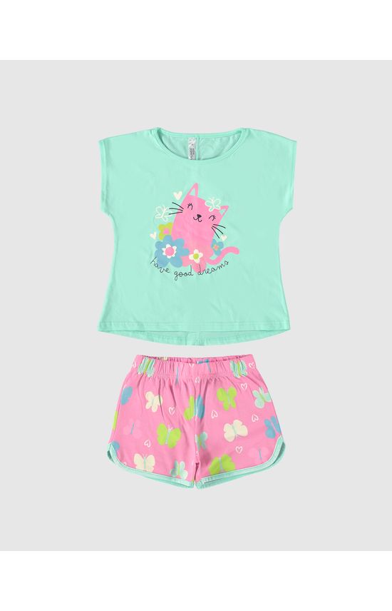 Pijama Infantil Menina Have Good Dreams Em Algodão Malwee Kids