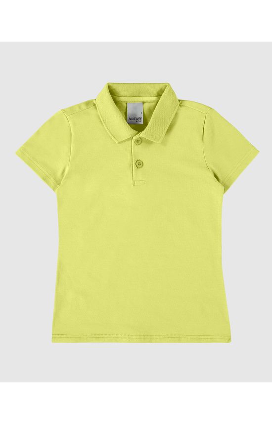 Blusa Polo Infantil Menina Em Algodão Malwee Kids
