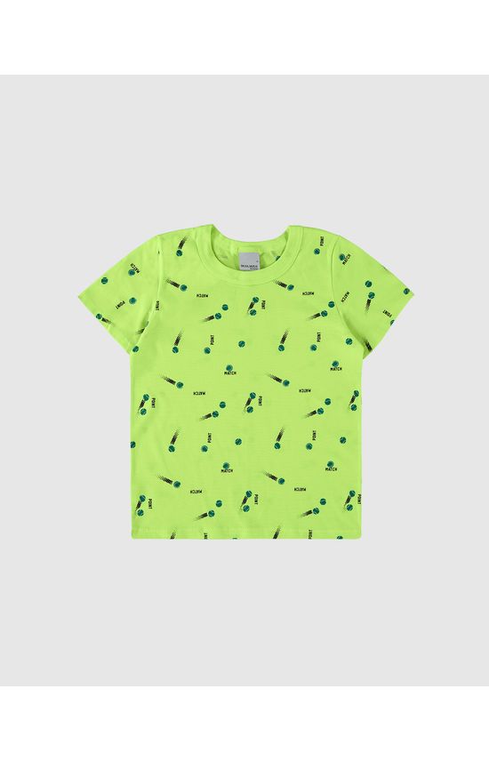 Camiseta Infantil Menino Estampada Em Algodão Malwee Kids