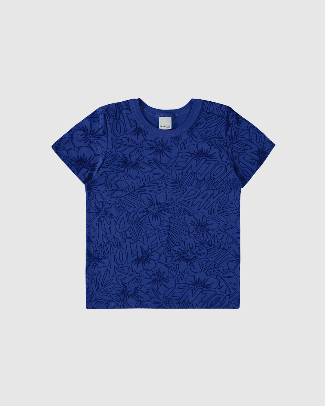 Camiseta Infantil Menino Estampada Em Algodão Malwee Kids